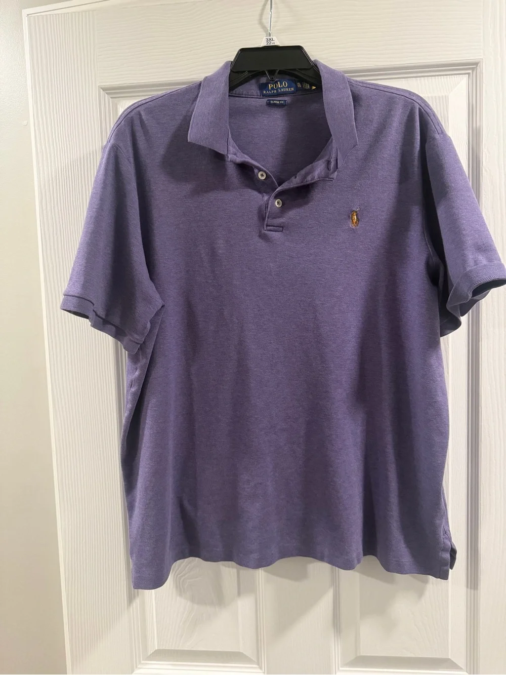 Ralph Lauren Men's Lavender Short-Sleeve Polo